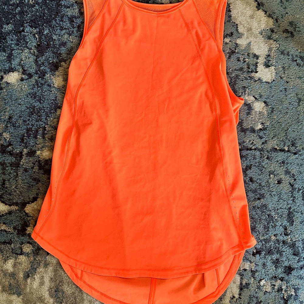 Lululemon Sculpt Tank – Size 10 (Highlighter, Gently Used)